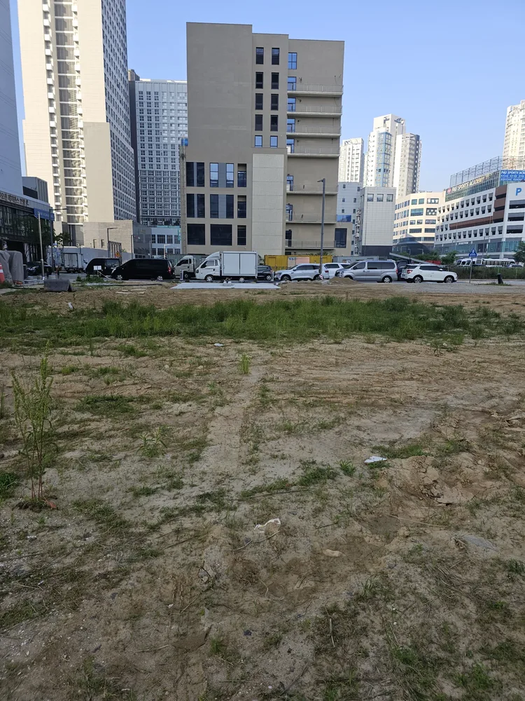 공터 주차장 조성 관련 현장 사진